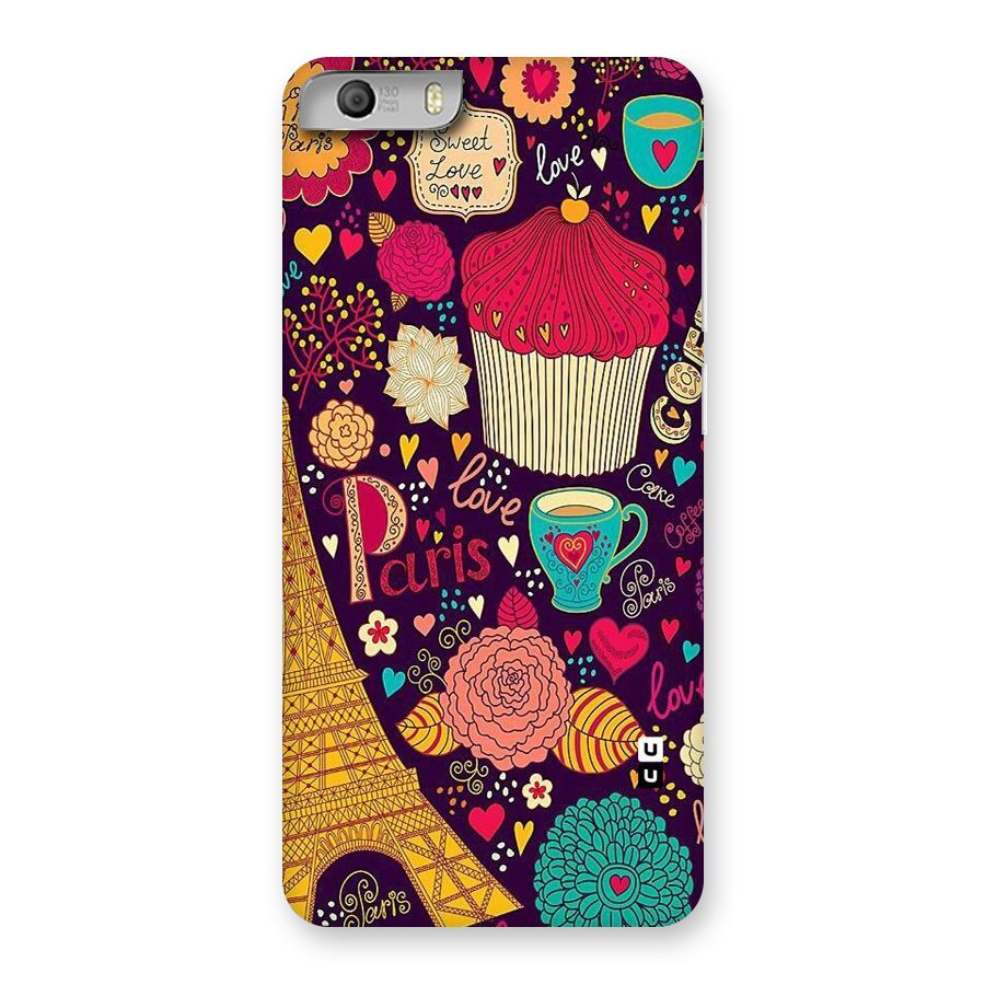 Sweet Love Back Case for Micromax Canvas Knight 2