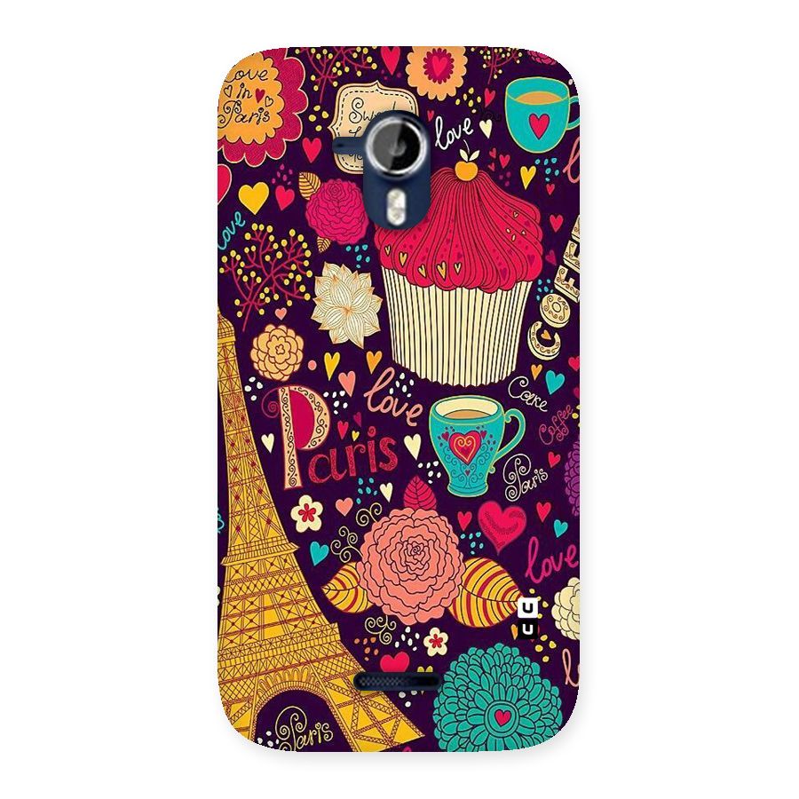 Sweet Love Back Case for Micromax Canvas Magnus A117