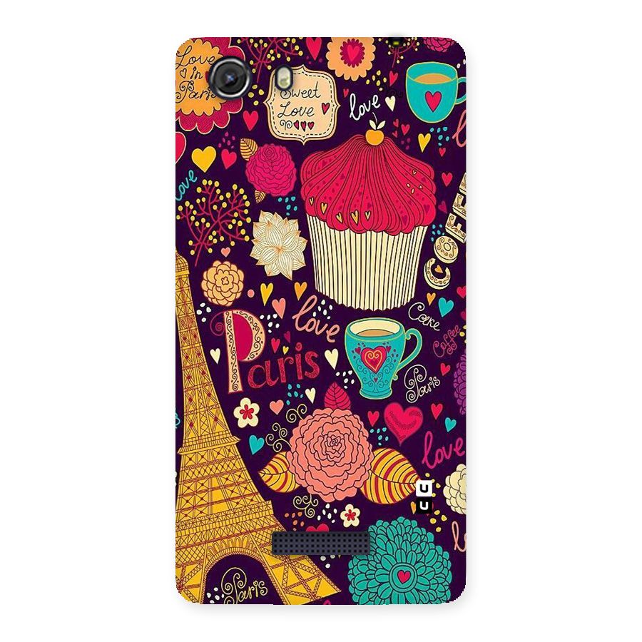 Sweet Love Back Case for Micromax Unite 3