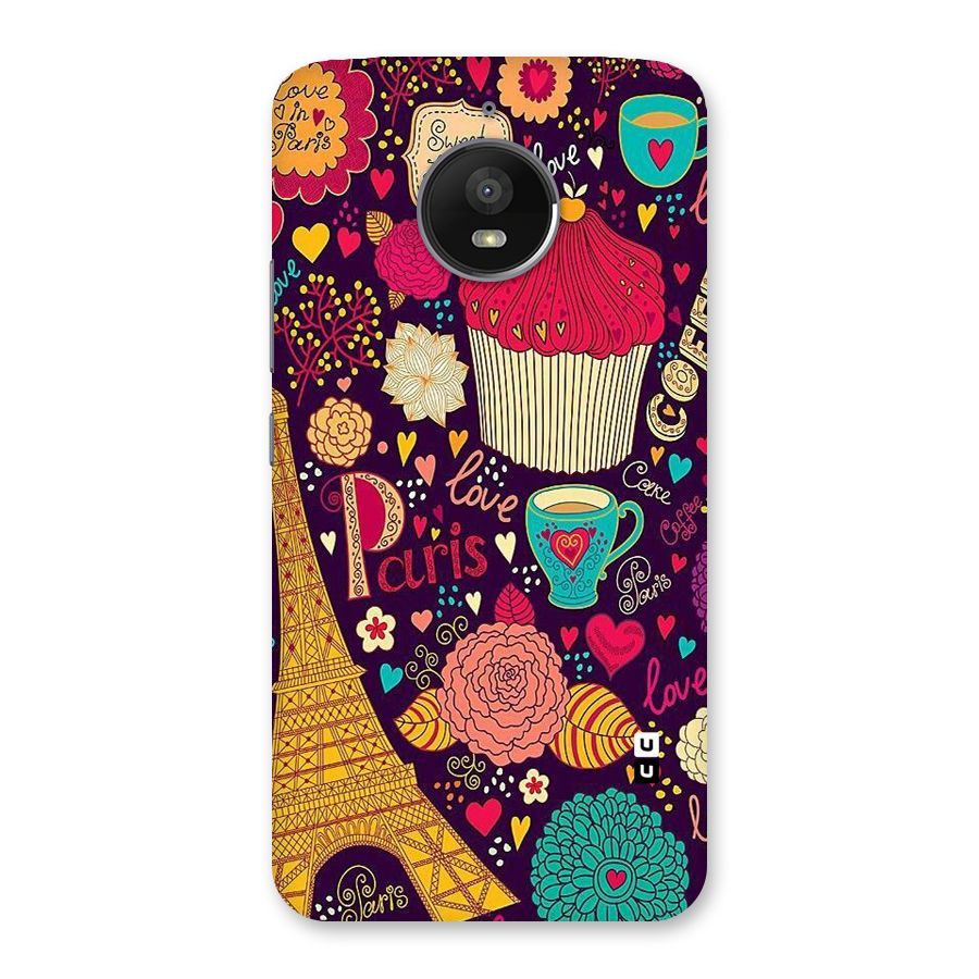 Sweet Love Back Case for Moto E4 Plus