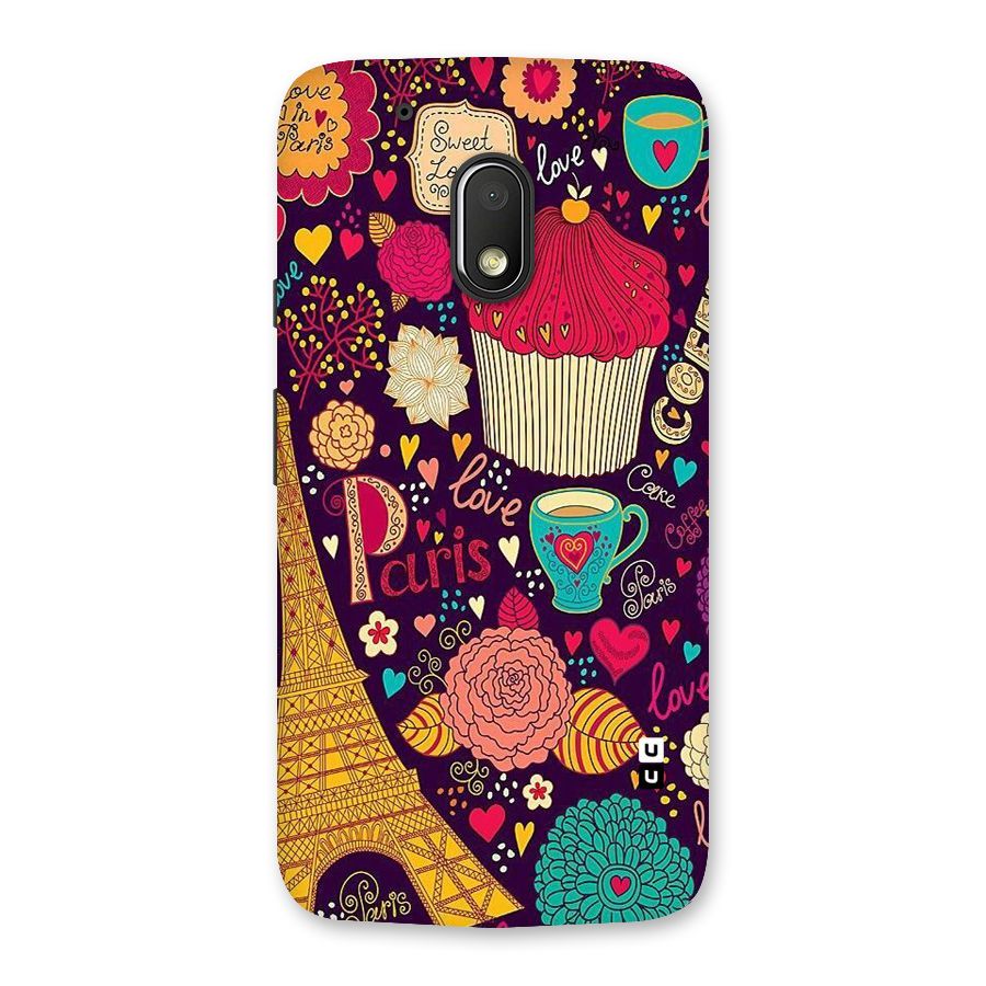Sweet Love Back Case for Moto G4 Play