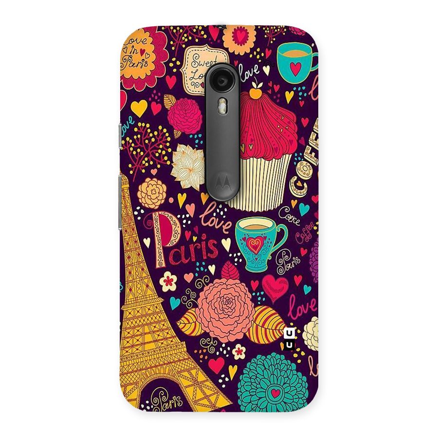 Sweet Love Back Case for Moto G Turbo