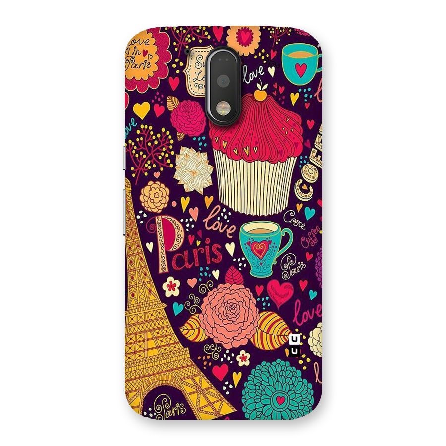 Sweet Love Back Case for Motorola Moto G4 Plus