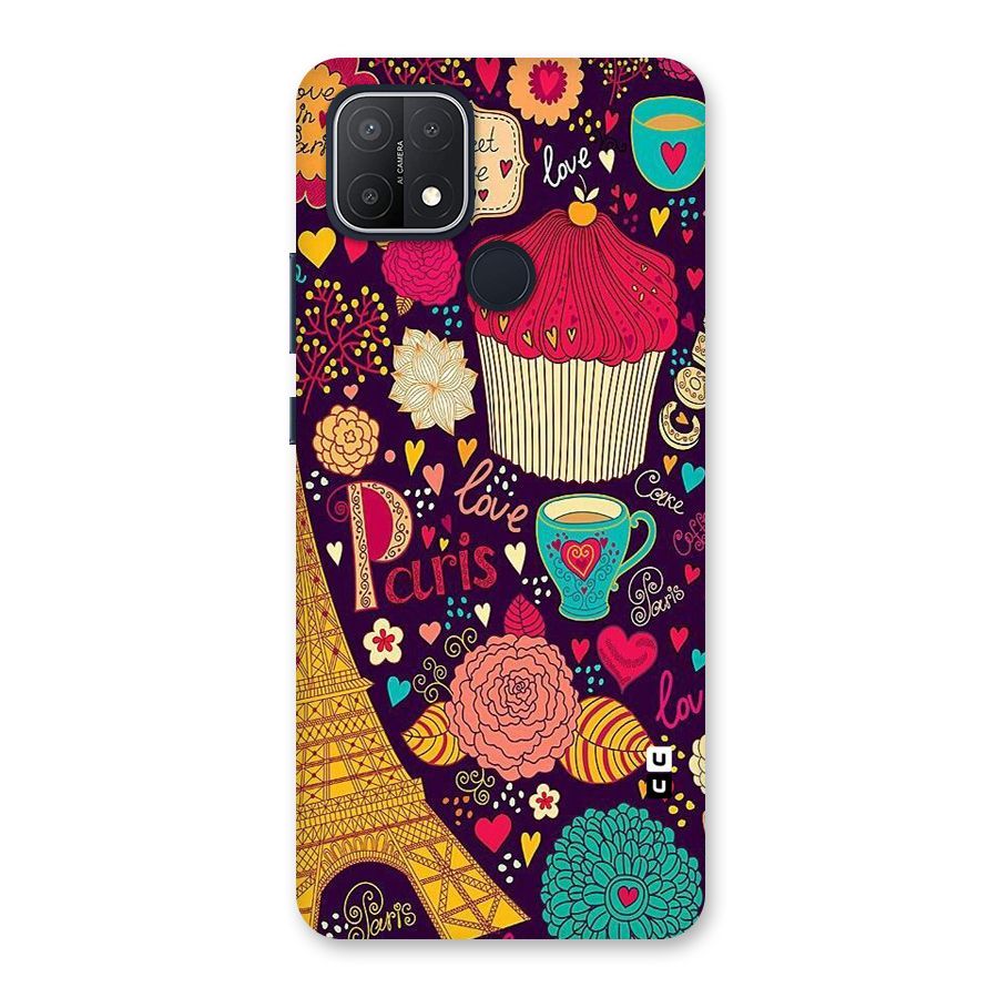 Sweet Love Back Case for Oppo A15s