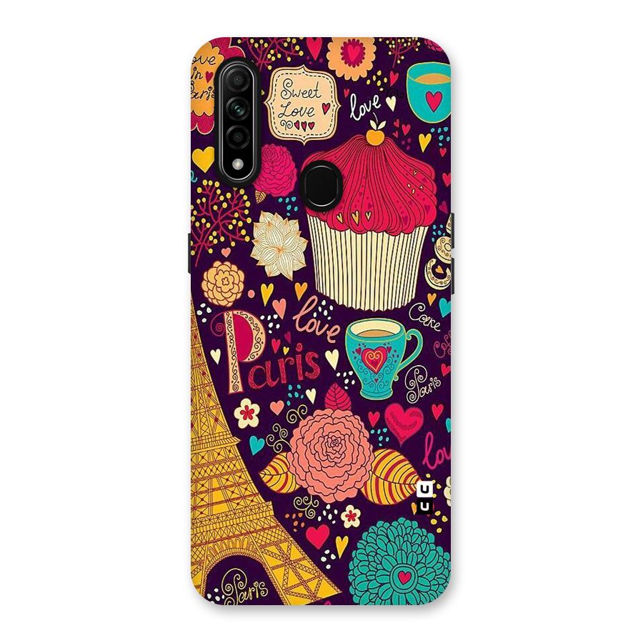 Sweet Love Back Case for Oppo A31