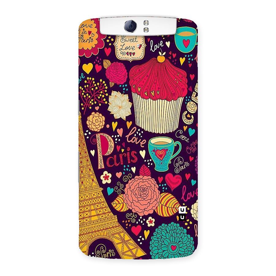 Sweet Love Back Case for Oppo N1