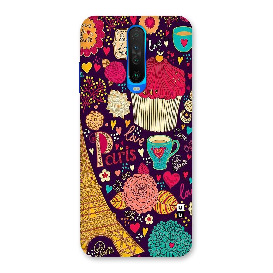 Sweet Love Back Case for Poco X2
