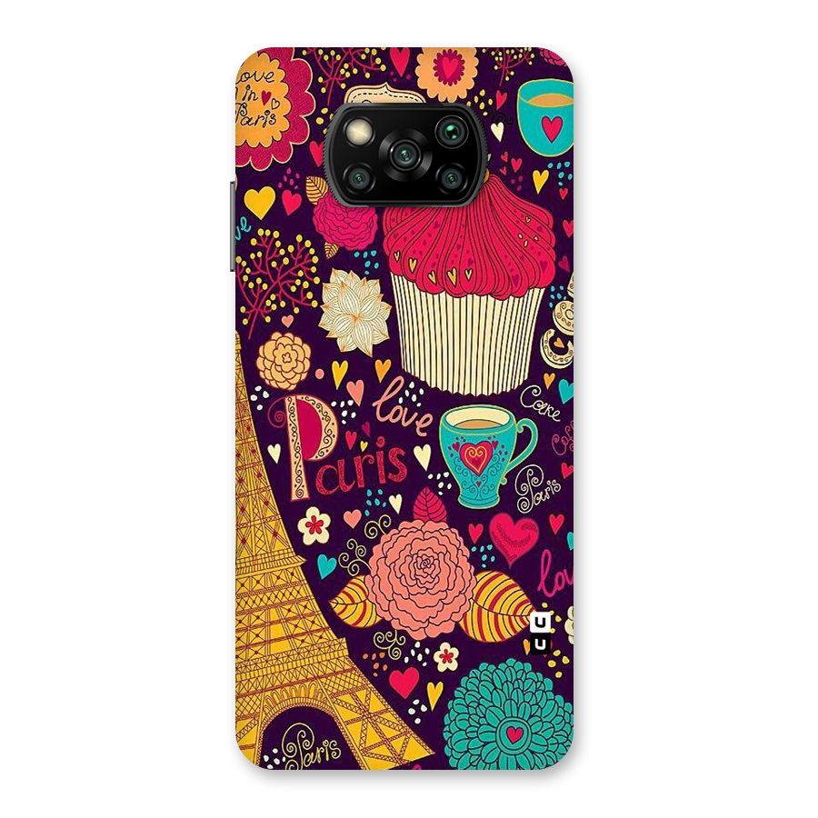 Sweet Love Back Case for Poco X3