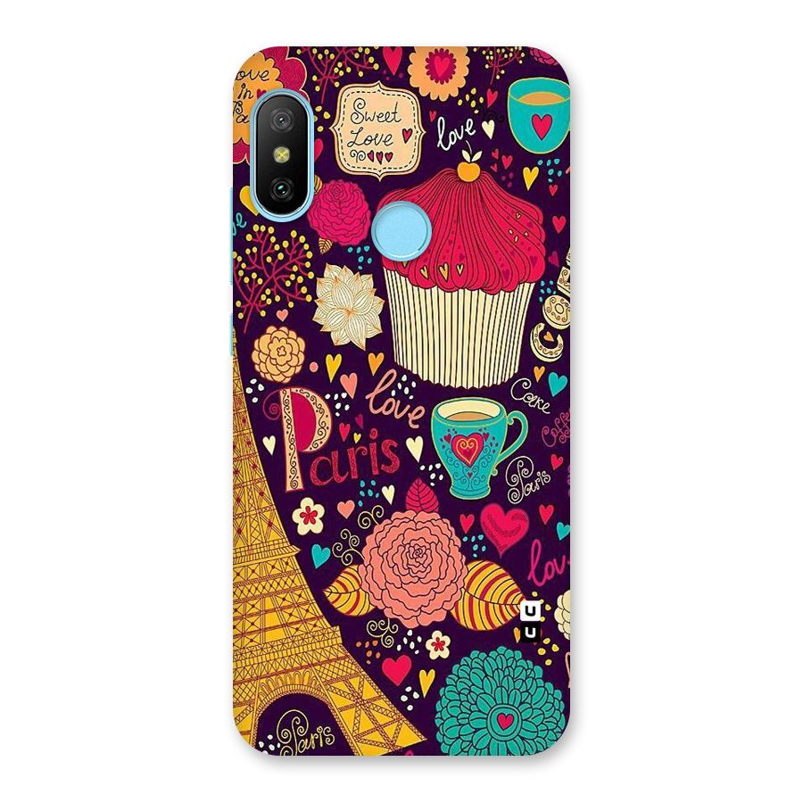 Sweet Love Back Case for Redmi 6 Pro