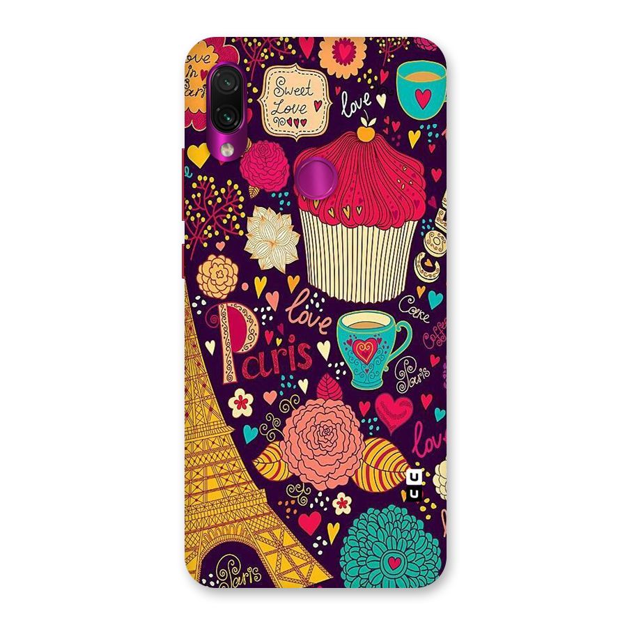 Sweet Love Back Case for Redmi Note 7 Pro