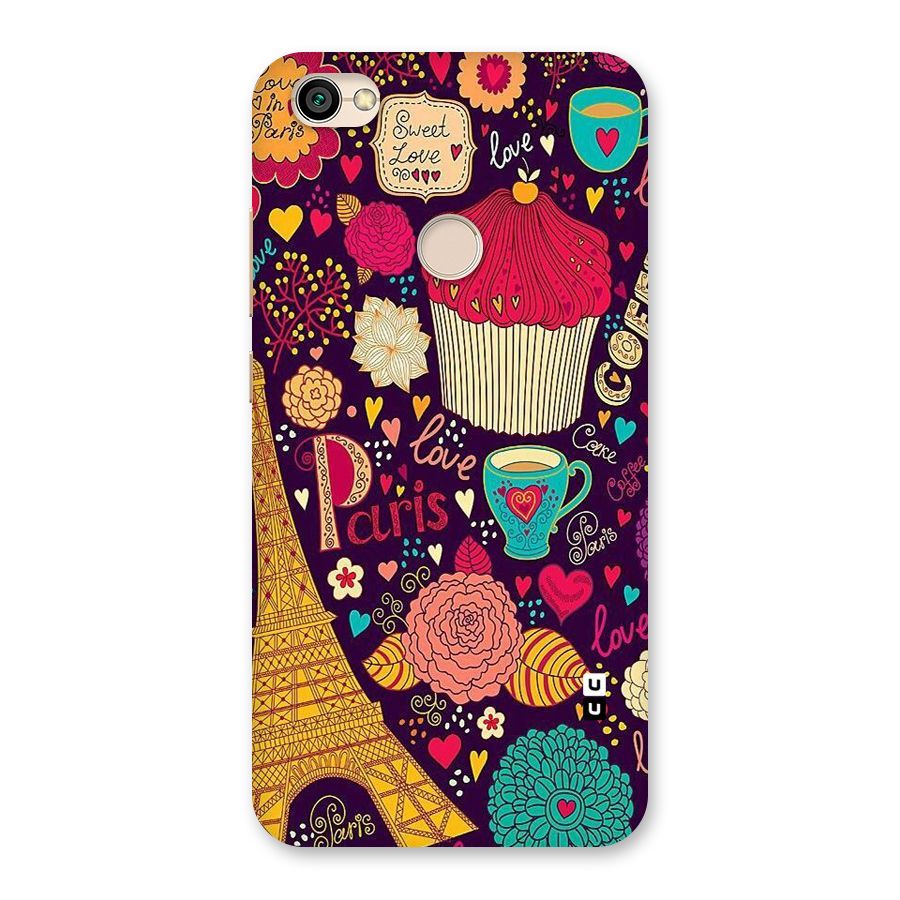 Sweet Love Back Case for Redmi Y1 2017