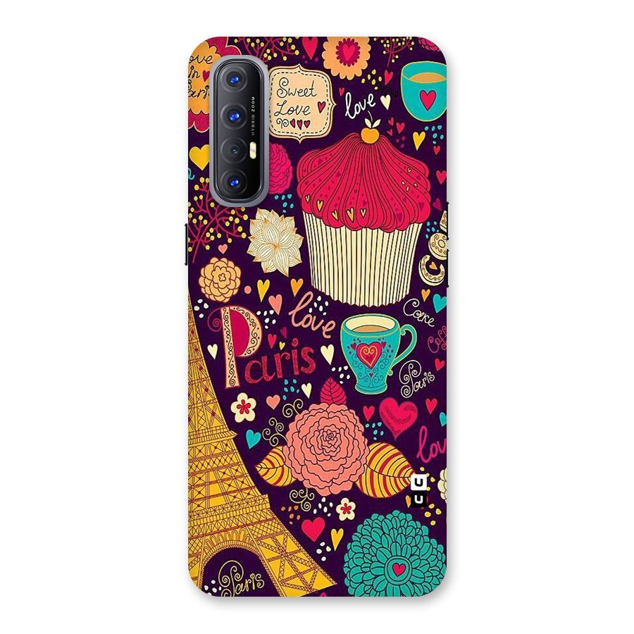 Sweet Love Back Case for Reno3 Pro