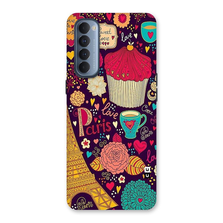 Sweet Love Back Case for Reno4 Pro