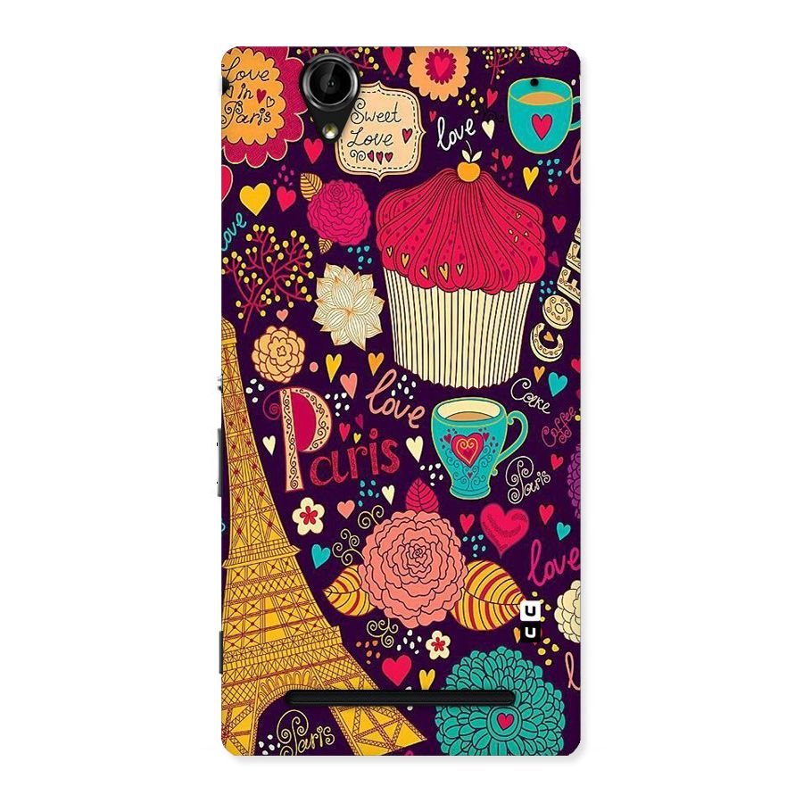 Sweet Love Back Case for Sony Xperia T2