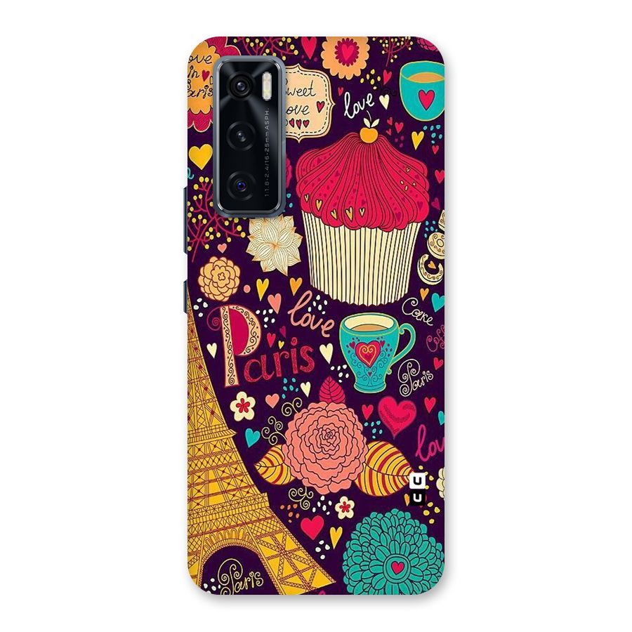 Sweet Love Back Case for Vivo V20 SE