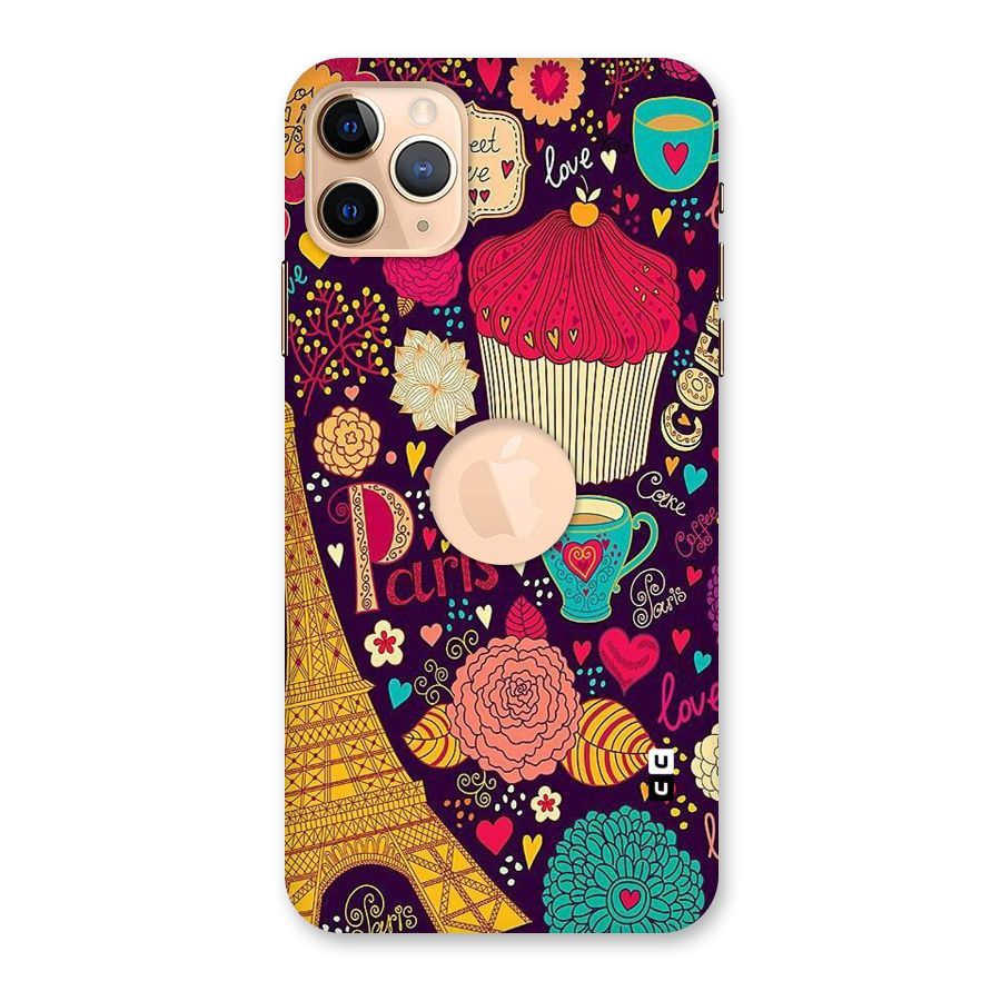 Sweet Love Back Case for iPhone 11 Pro Max Logo Cut