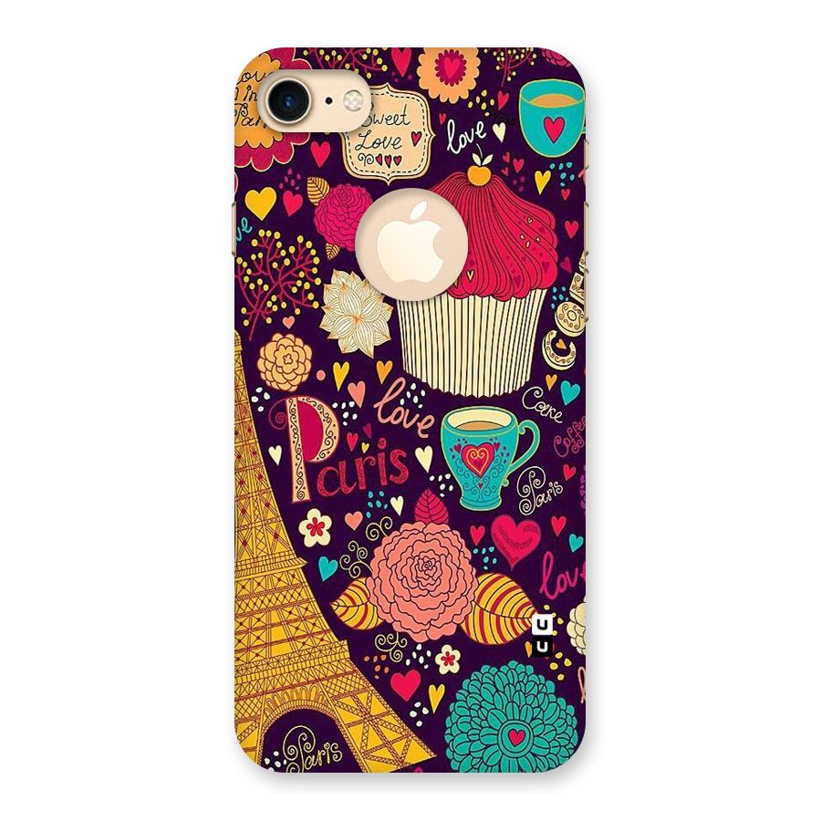 Sweet Love Back Case for iPhone 7 Logo Cut