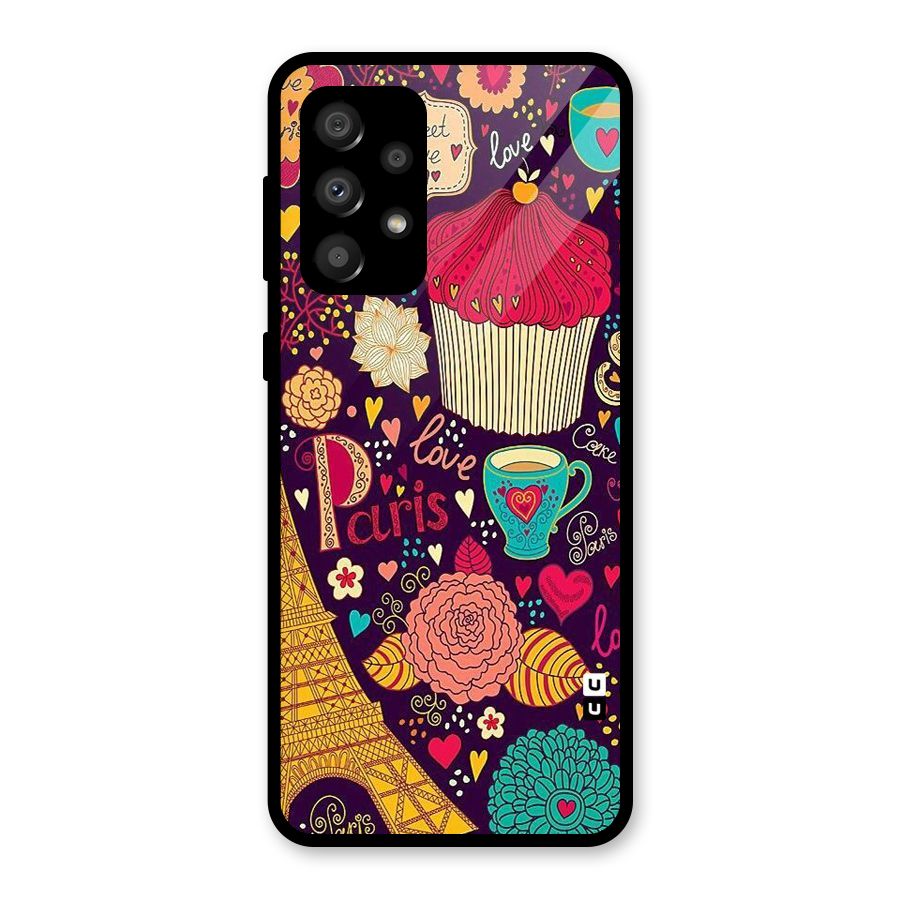 Sweet Love Glass Back Case for Galaxy A32
