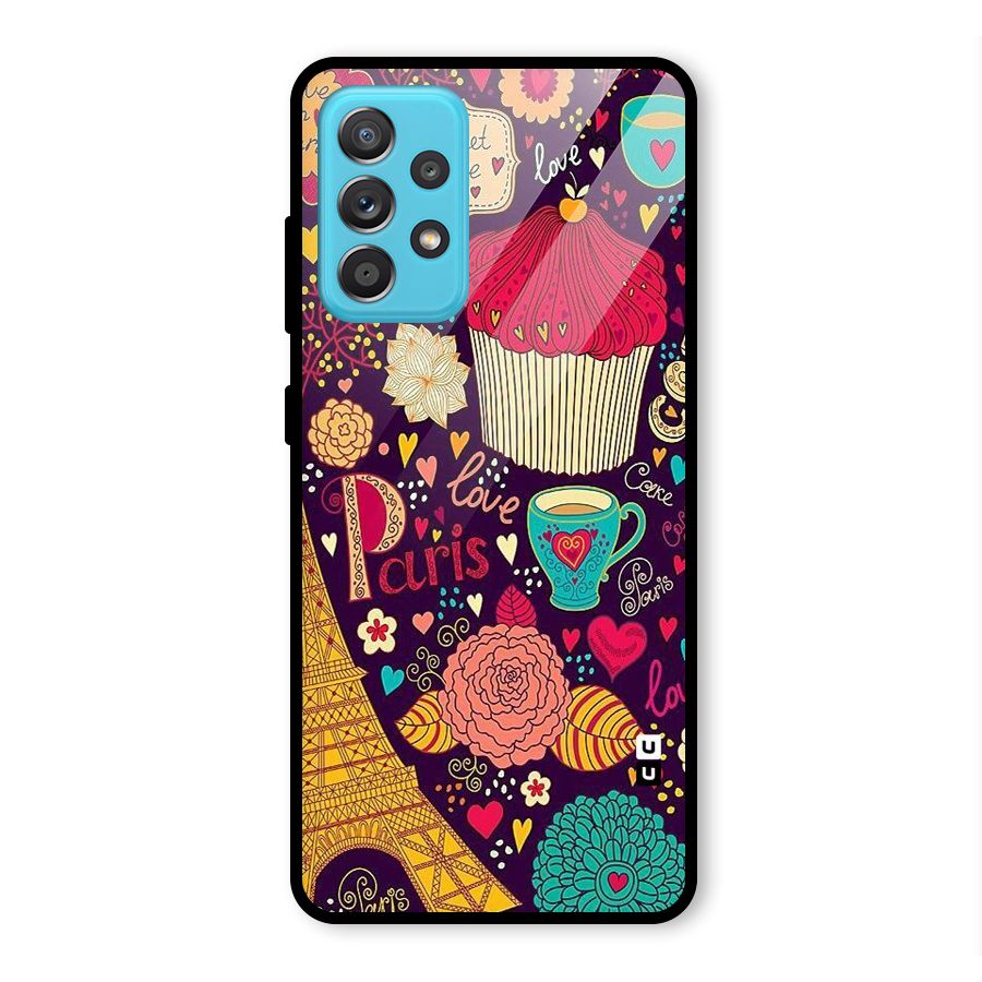 Sweet Love Glass Back Case for Galaxy A52