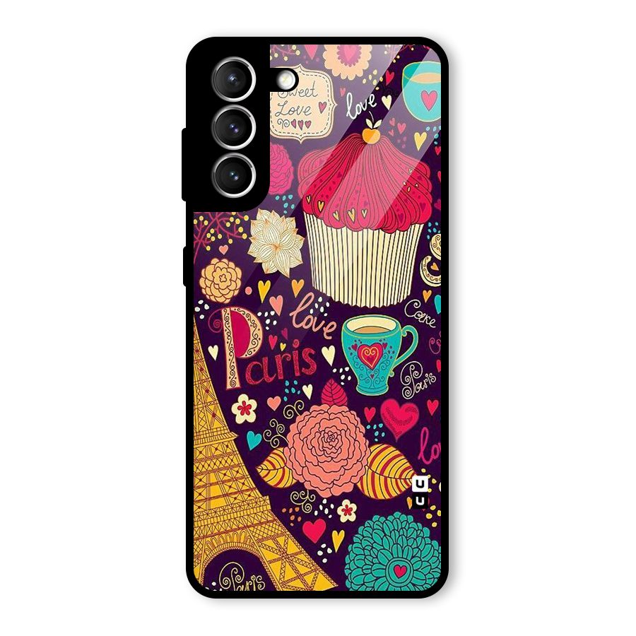 Sweet Love Glass Back Case for Galaxy S21 5G