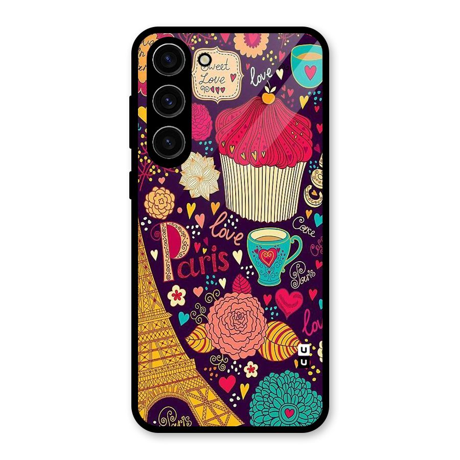 Sweet Love Glass Back Case for Galaxy S23 Plus
