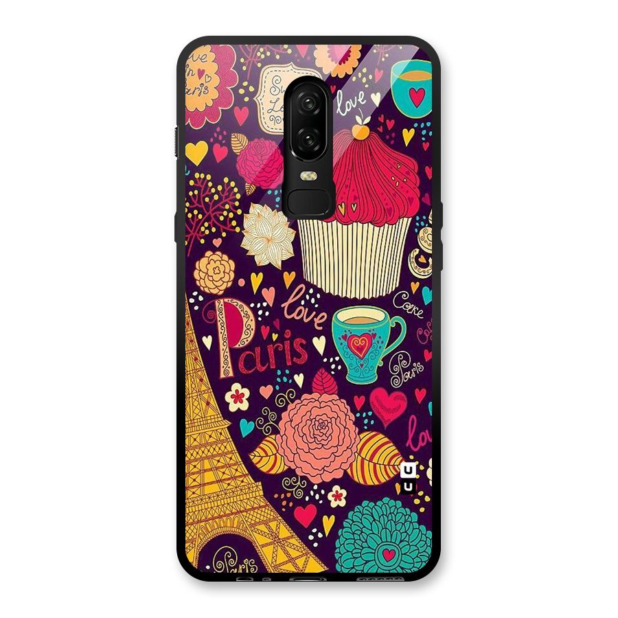 Sweet Love Glass Back Case for OnePlus 6
