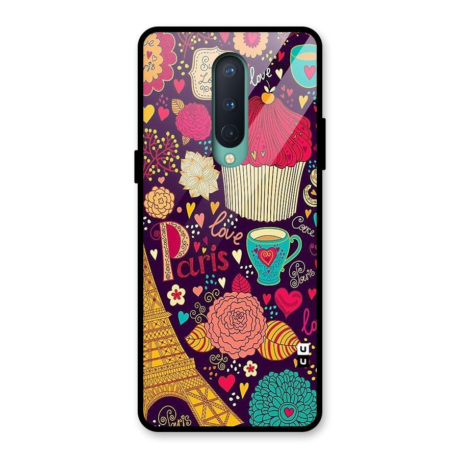 Sweet Love Glass Back Case for OnePlus 8