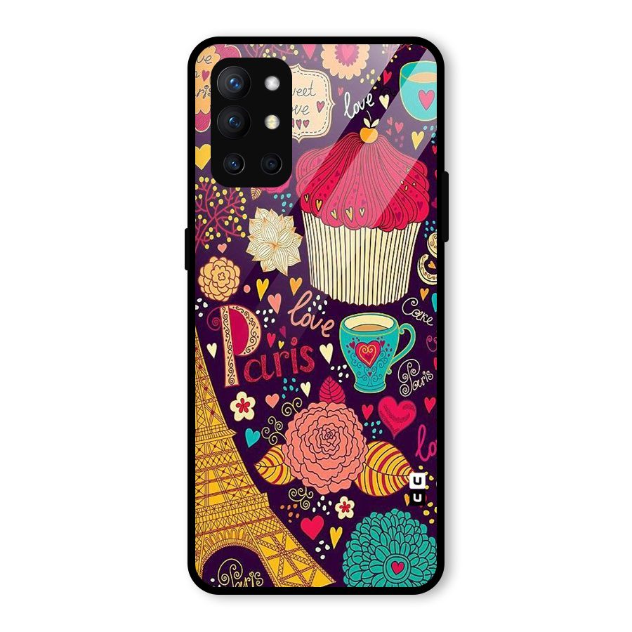 Sweet Love Glass Back Case for OnePlus 9R