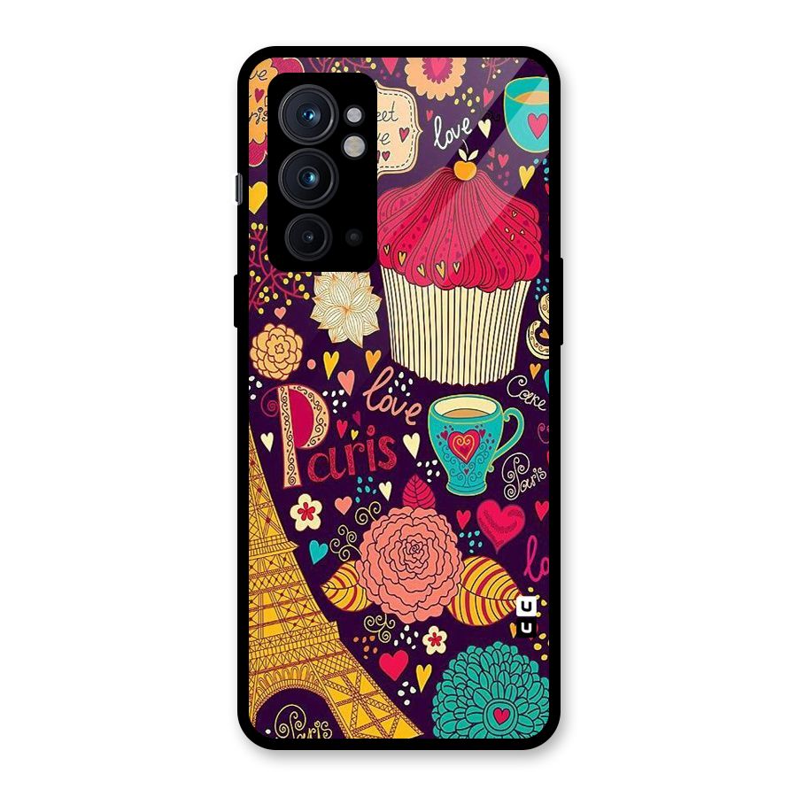 Sweet Love Glass Back Case for OnePlus 9RT 5G