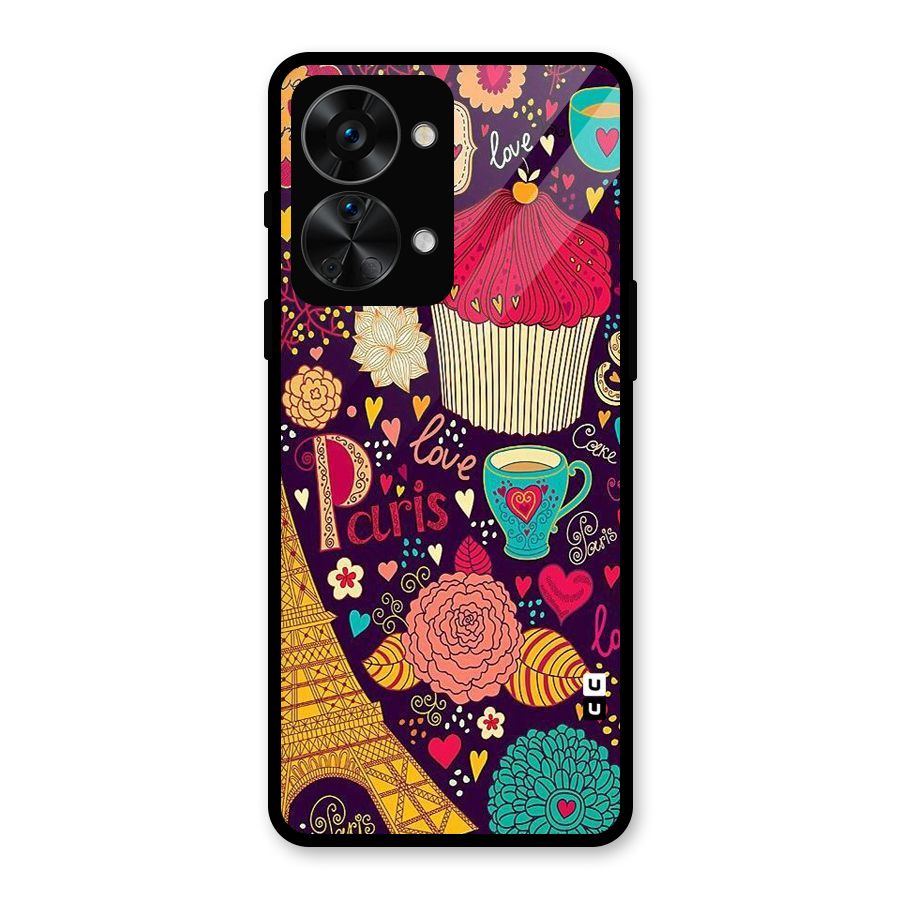 Sweet Love Glass Back Case for OnePlus Nord 2T