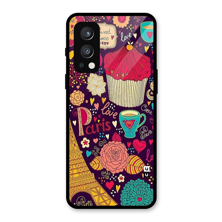 Sweet Love Glass Back Case for OnePlus Nord 2 5G