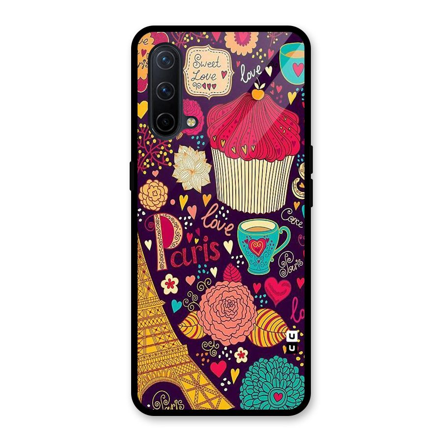 Sweet Love Glass Back Case for OnePlus Nord CE 5G