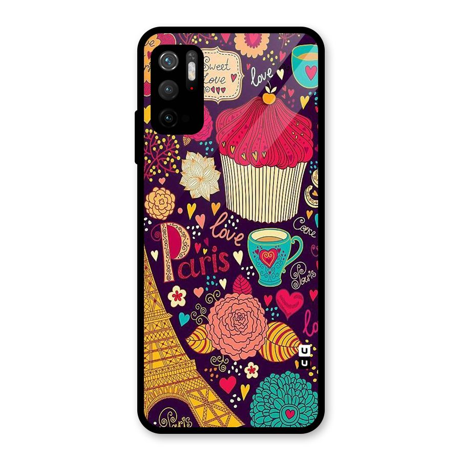 Sweet Love Glass Back Case for Poco M3 Pro 5G