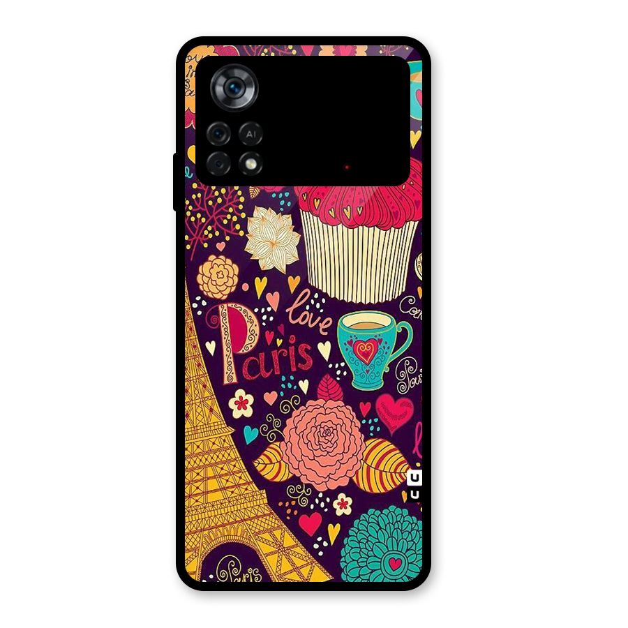 Sweet Love Glass Back Case for Poco X4 Pro 5G