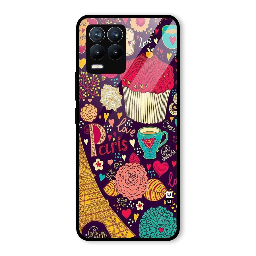 Sweet Love Glass Back Case for Realme 8