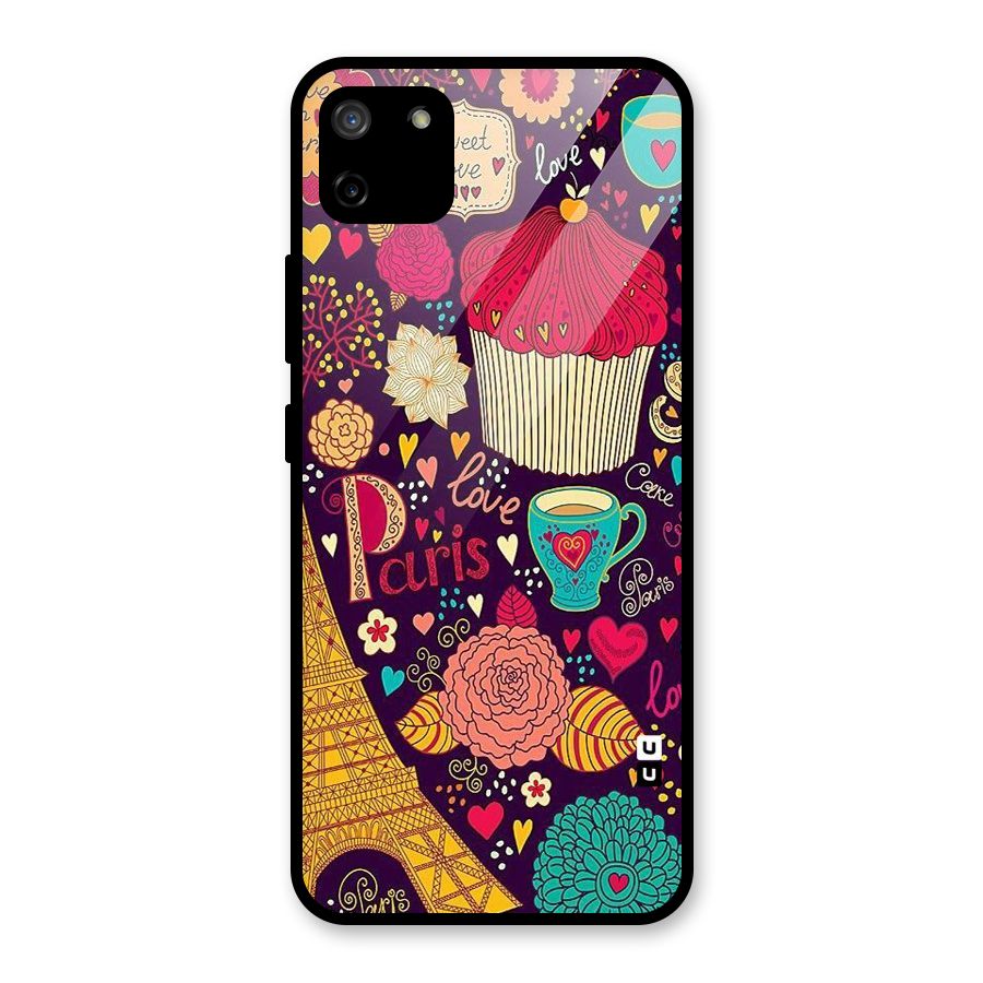 Sweet Love Glass Back Case for Realme C11