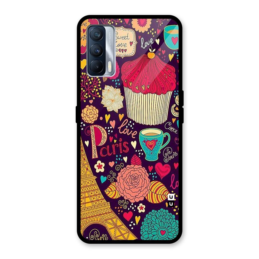 Sweet Love Glass Back Case for Realme X7