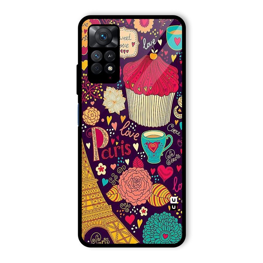 Sweet Love Glass Back Case for Redmi Note 11 Pro