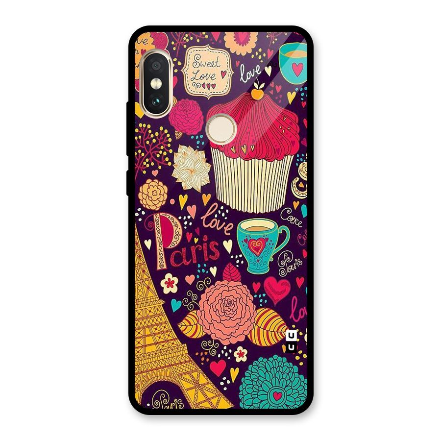 Sweet Love Glass Back Case for Redmi Note 5 Pro