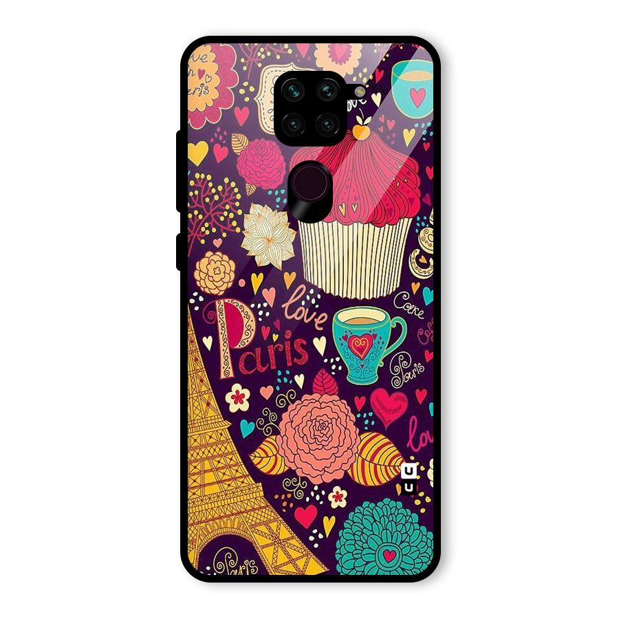 Sweet Love Glass Back Case for Redmi Note 9