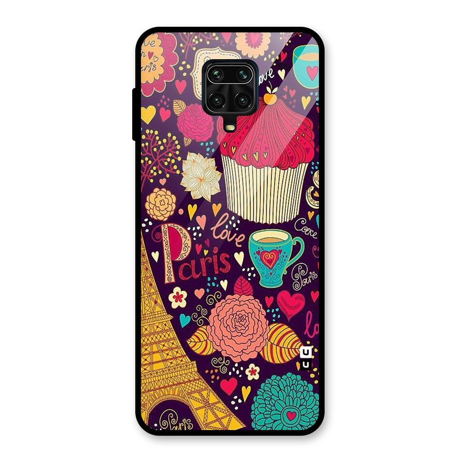 Sweet Love Glass Back Case for Redmi Note 9 Pro