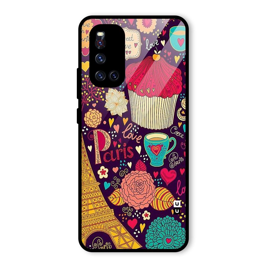 Sweet Love Glass Back Case for Vivo V19