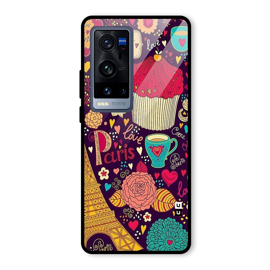 Sweet Love Glass Back Case for Vivo X60 Pro Plus