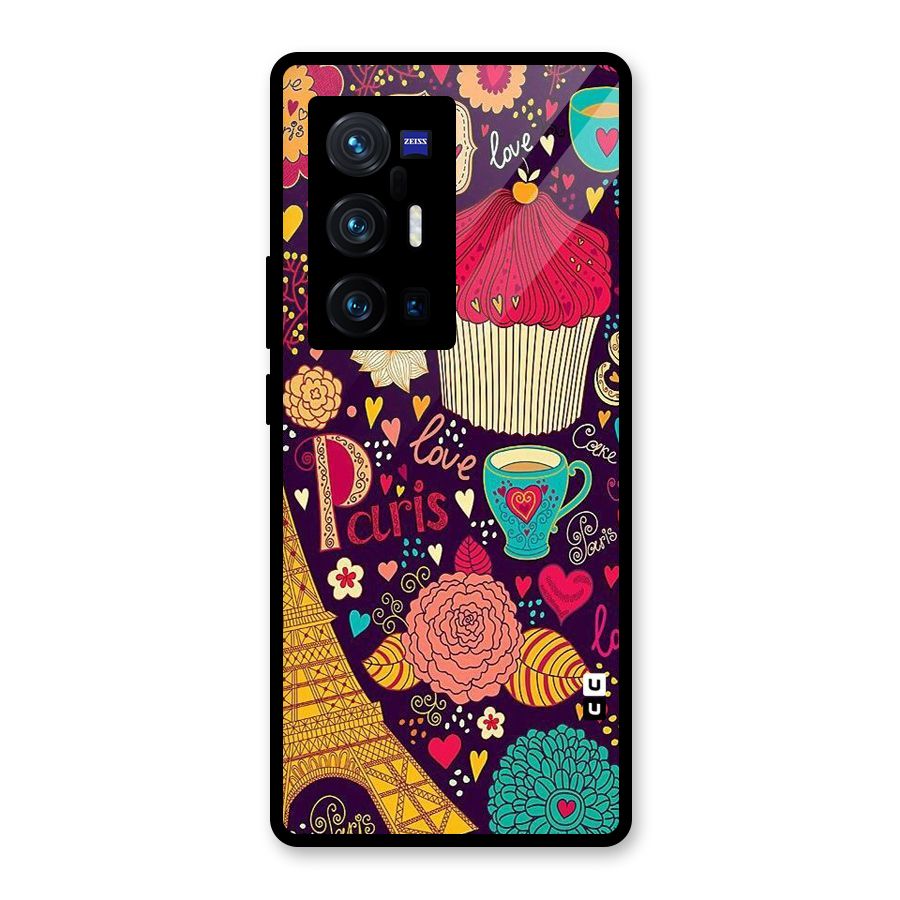Sweet Love Glass Back Case for Vivo X70 Pro Plus