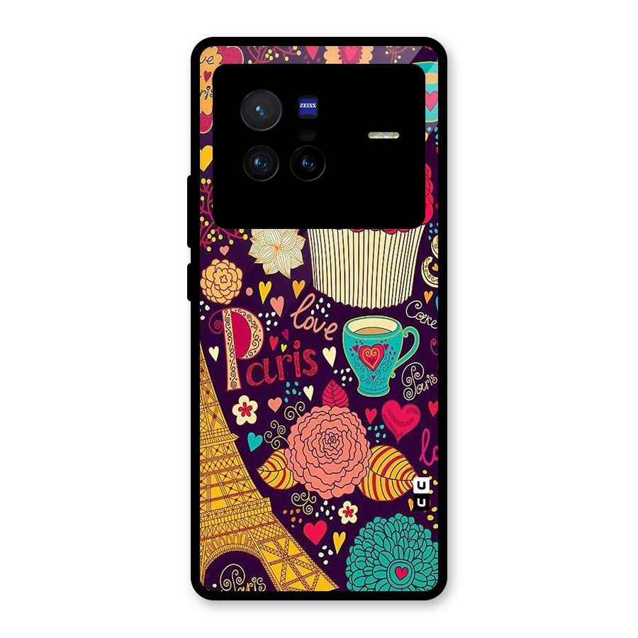 Sweet Love Glass Back Case for Vivo X80
