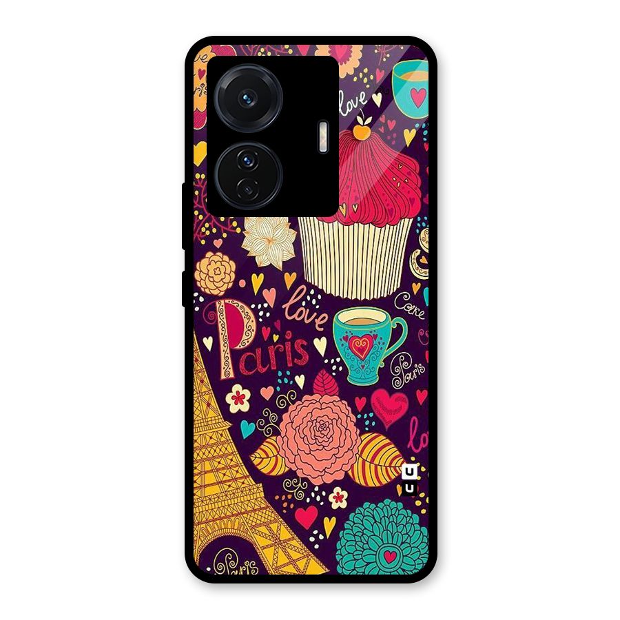 Sweet Love Glass Back Case for Vivo iQOO Z6 Pro