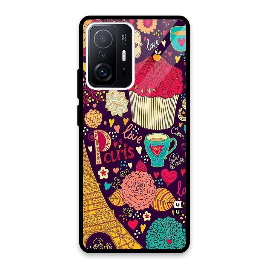 Sweet Love Glass Back Case for Xiaomi 11T Pro