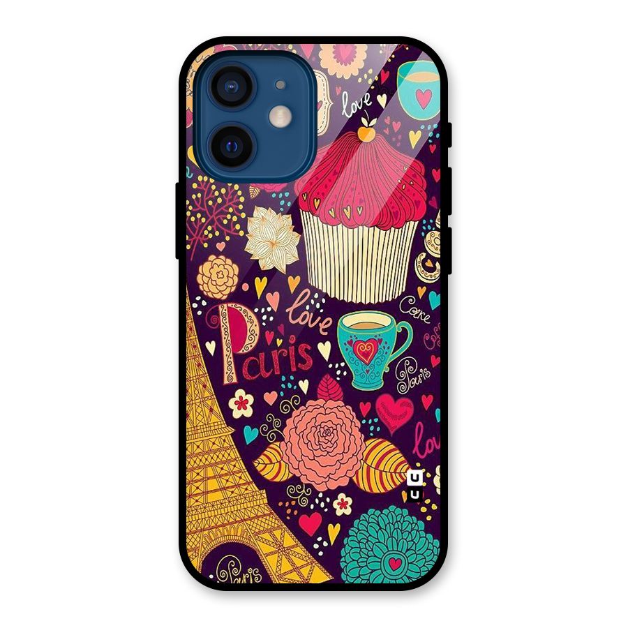 Sweet Love Glass Back Case for iPhone 12 Mini
