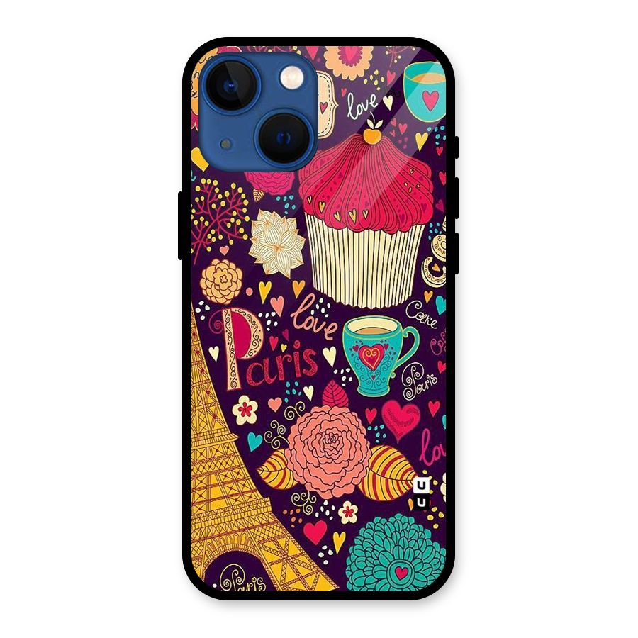 Sweet Love Glass Back Case for iPhone 13 Mini