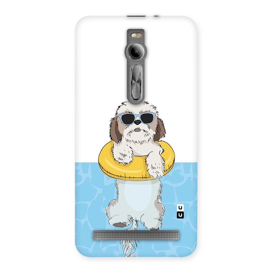 Swimming Doggo Back Case for Asus Zenfone 2